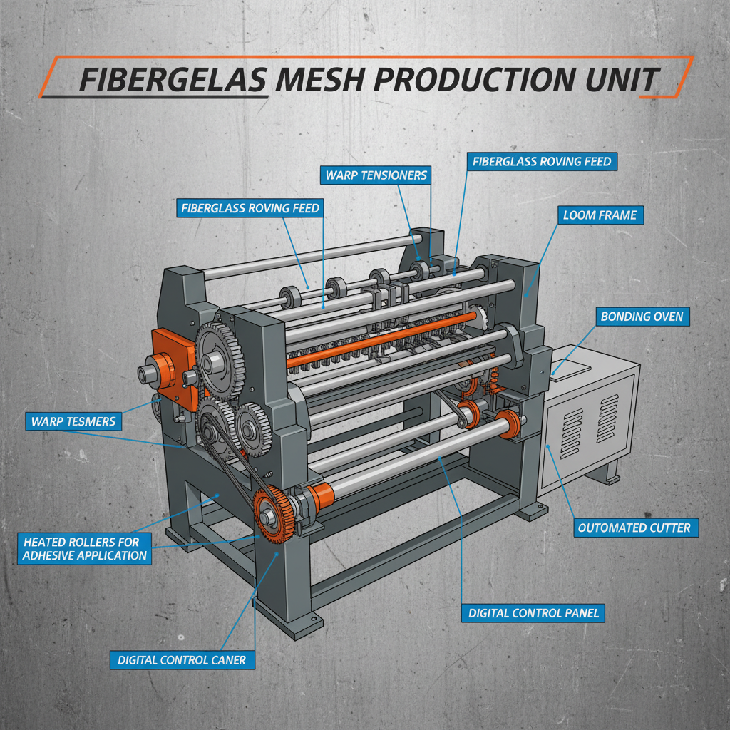 Maximize Efficiency with Professional Fiberglass Mesh Machine