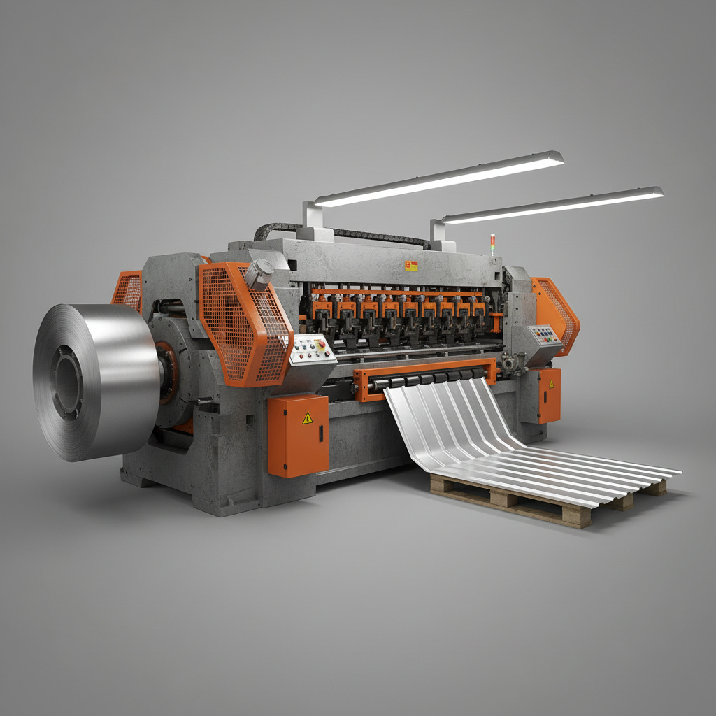 ibr roof sheet making machine