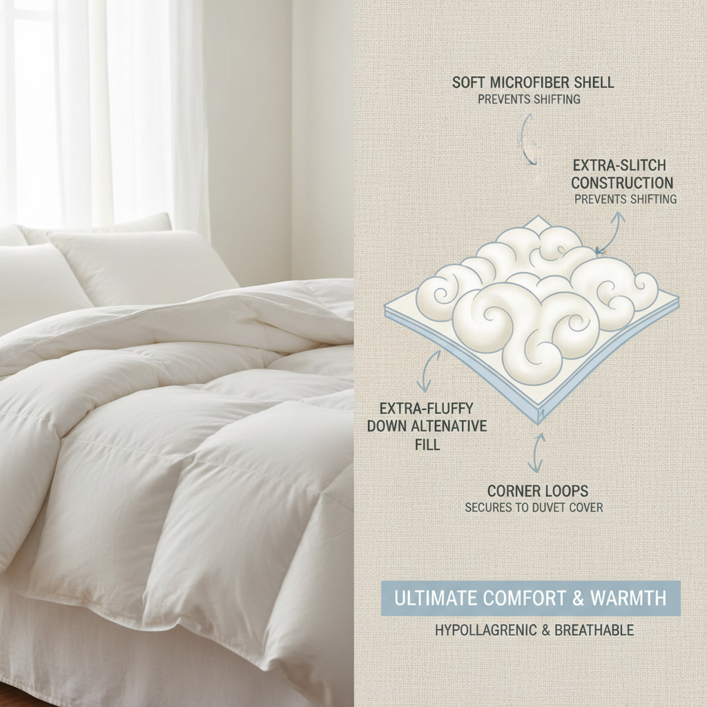 How to Choose and Maintain an Extra Fluffy Duvet Insert for Sleep