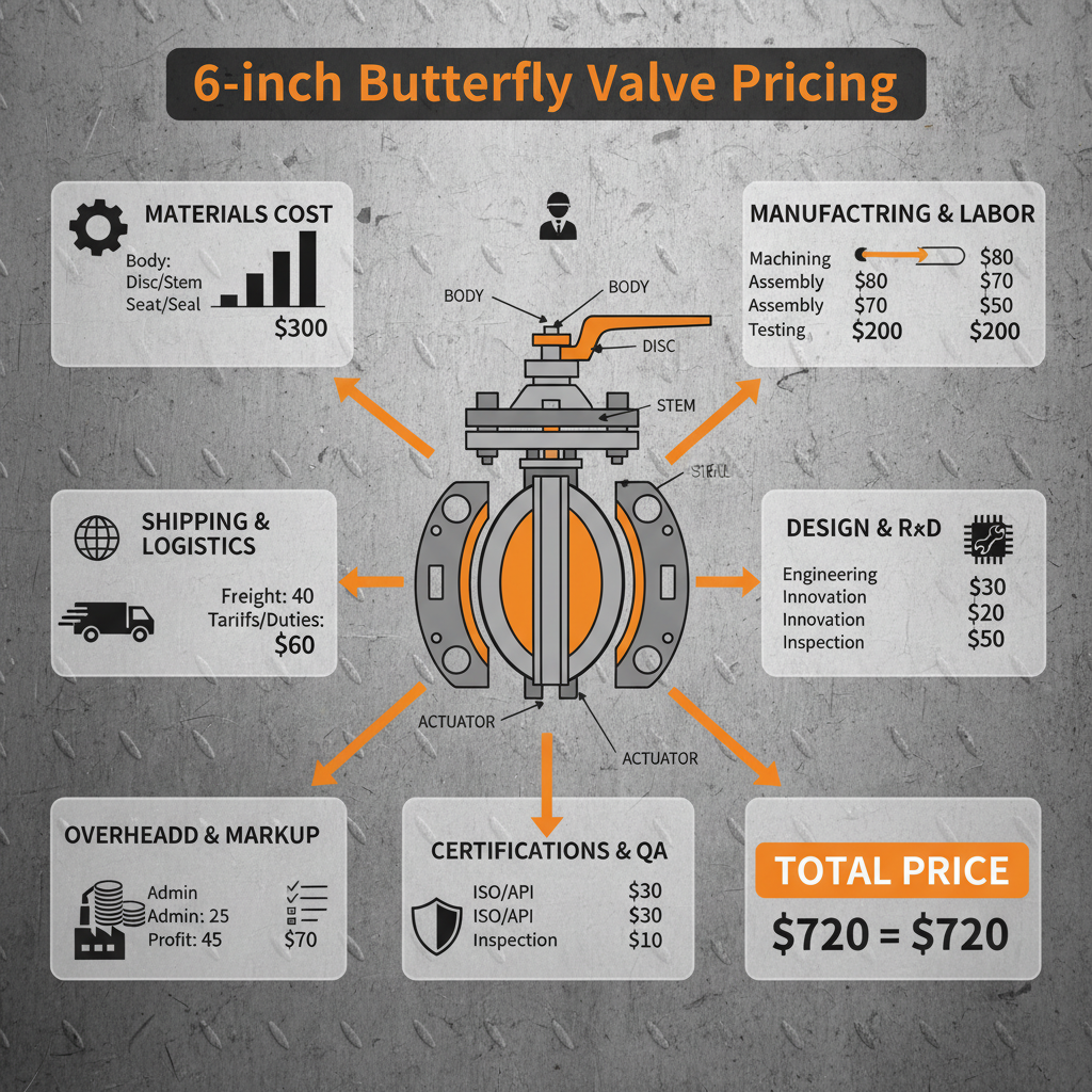 Understanding the 6 butterfly valve price Industrial Buying Guide