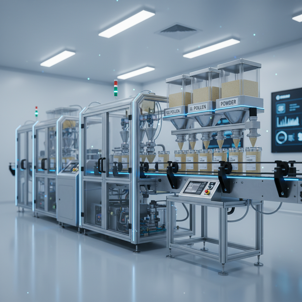 High Quality oem pear flower powder suitable for pollination