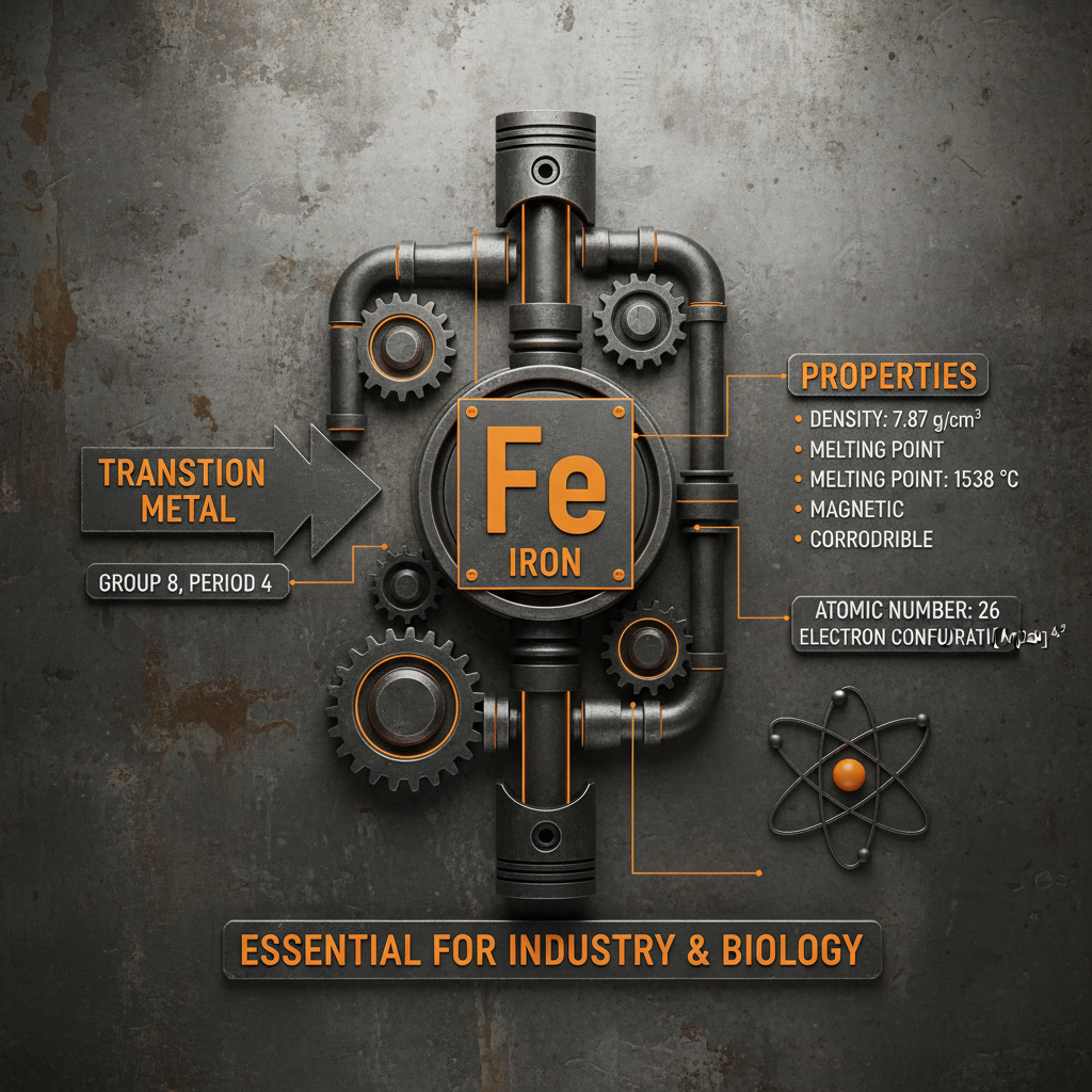 Understanding Iron is What Type of Element and Its Properties