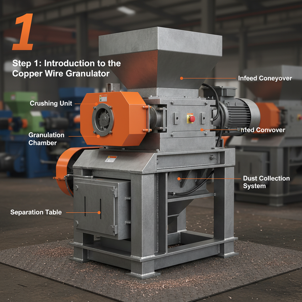 Efficient Copper Wire Granulators for High Purity Metal Recycling