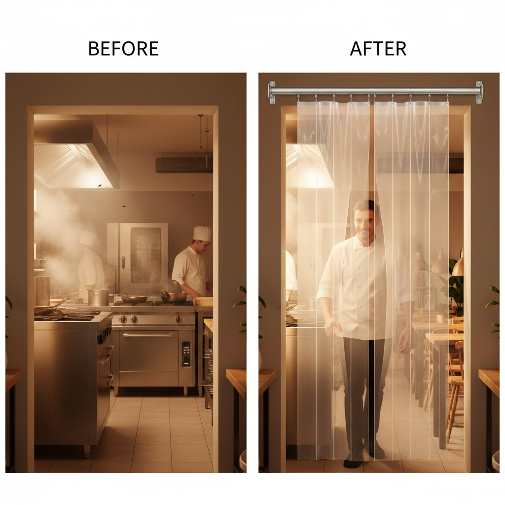 Industrial Guide to Durable Cortinas de Tiras Resistentes Barriers