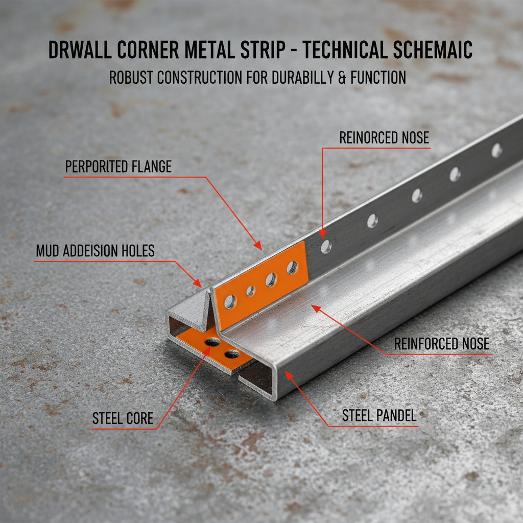 High Quality Drywall Corner Metal Strip for Perfect Wall Edges