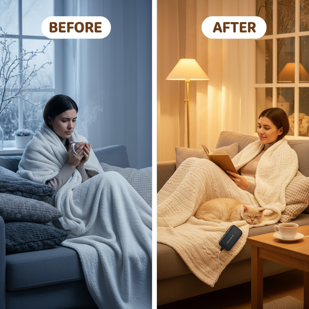 Ultimate Guide to Choosing a Rechargeable Heated Blanket for Winter