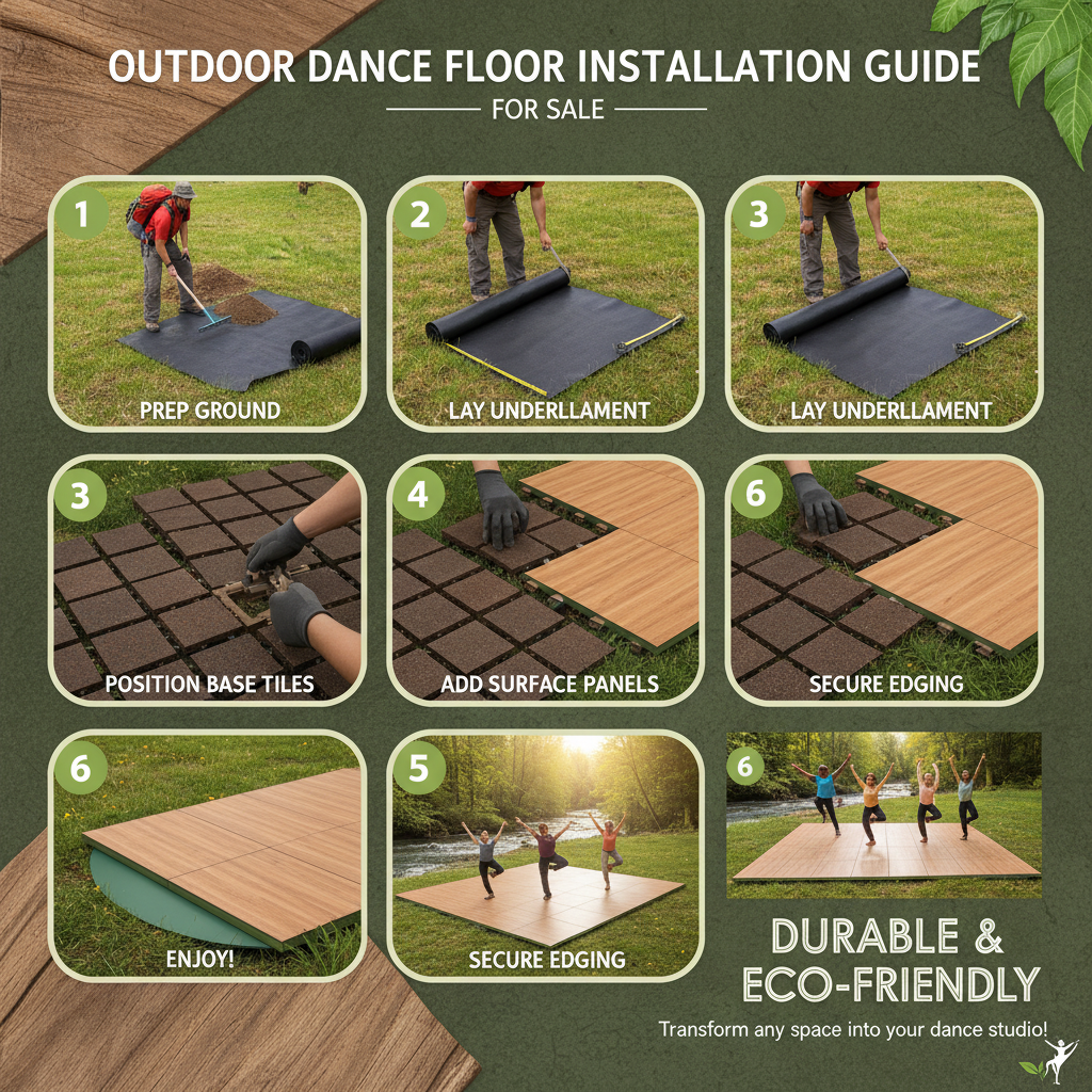 Premium Outdoor Dance Floor for Sale Professional Event Surfaces
