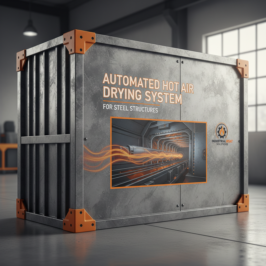 Efficient automated hot air drying equipment for steel structure application