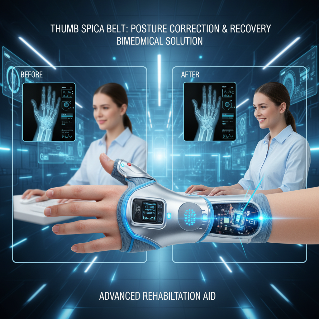 Thumb Spica Belt Guide for Thumb Stabilization and Recovery