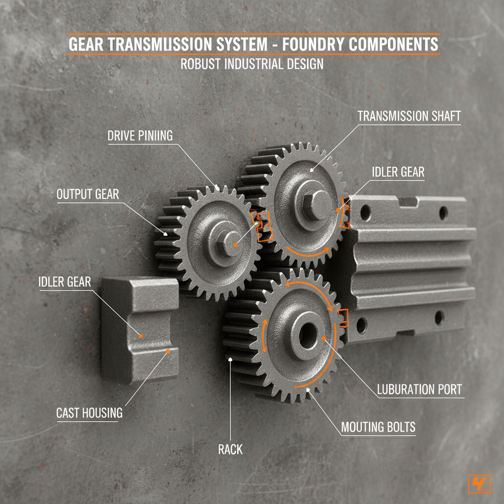 High Performance Gear Transmission Systems for Industrial Efficiency