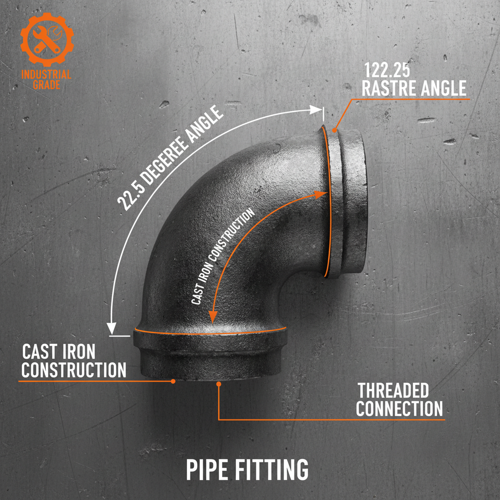 Industrial Guide to 22.5 degree black pipe elbow for Piping Systems