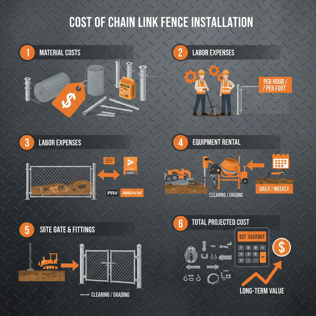 Guide to the cost to have chain link fence installed and pricing