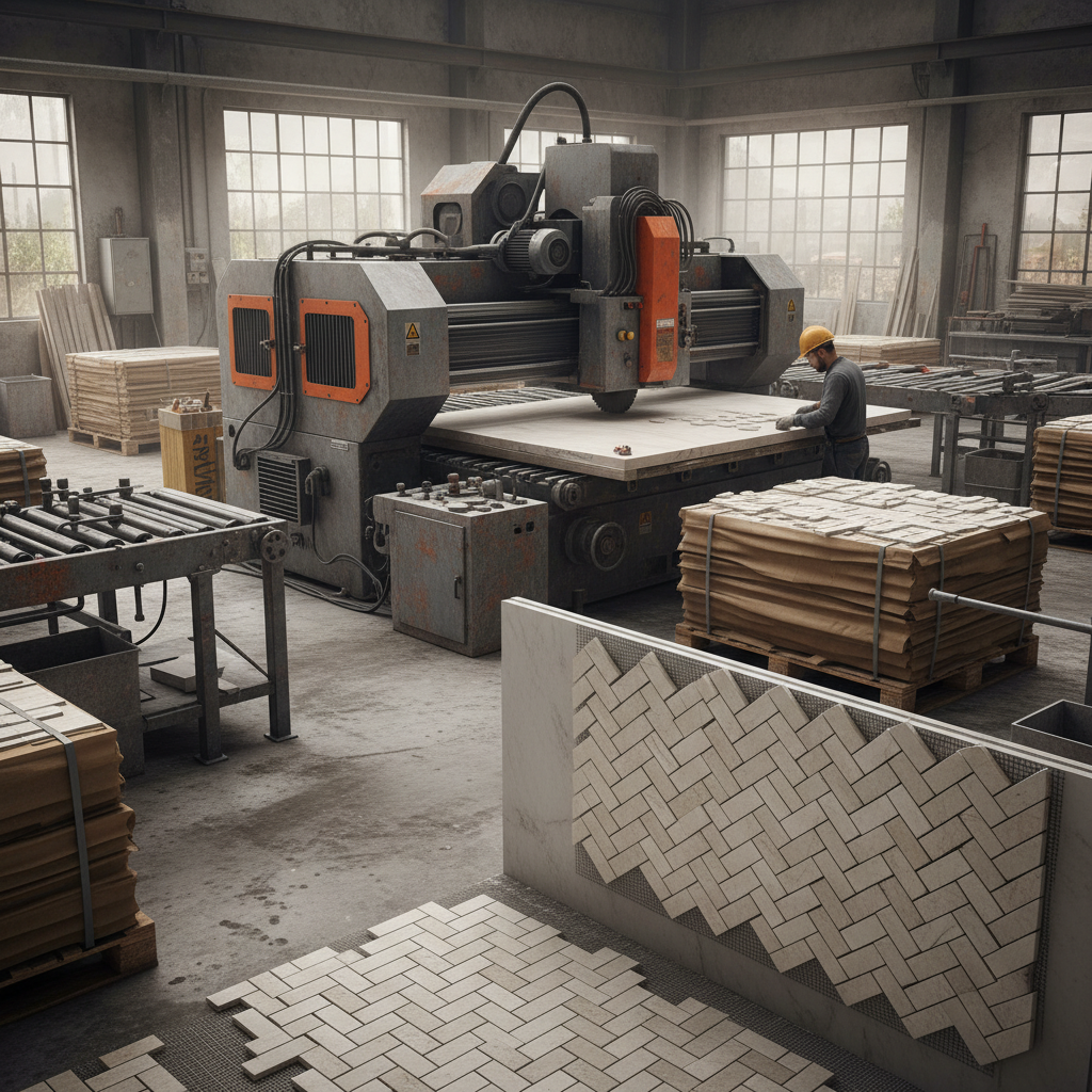 Elegant Home Design with Marble Basketweave Mosaic Tile Guide