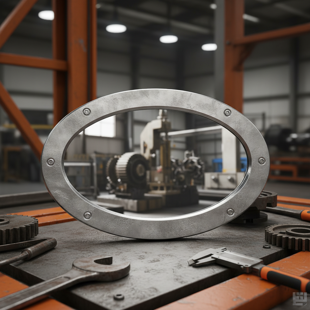 Elegant Oval Mirror with Silver Frame for Modern Home Decor