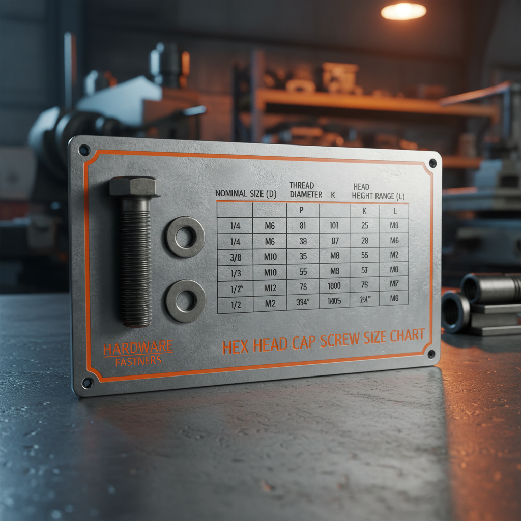 Ultimate Guide to Hex Head Cap Screw Size Chart for Engineers