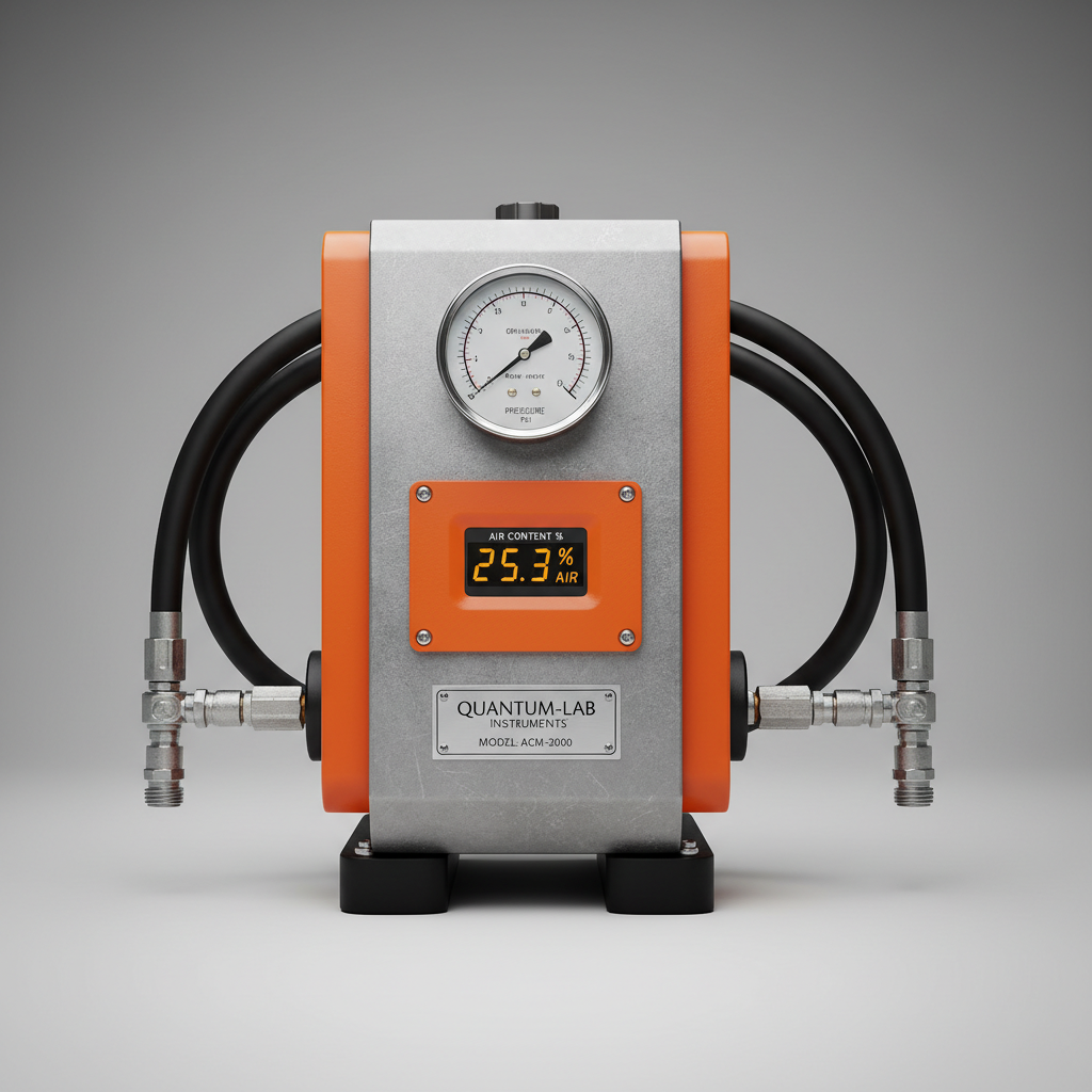 Air Content Measuring Device