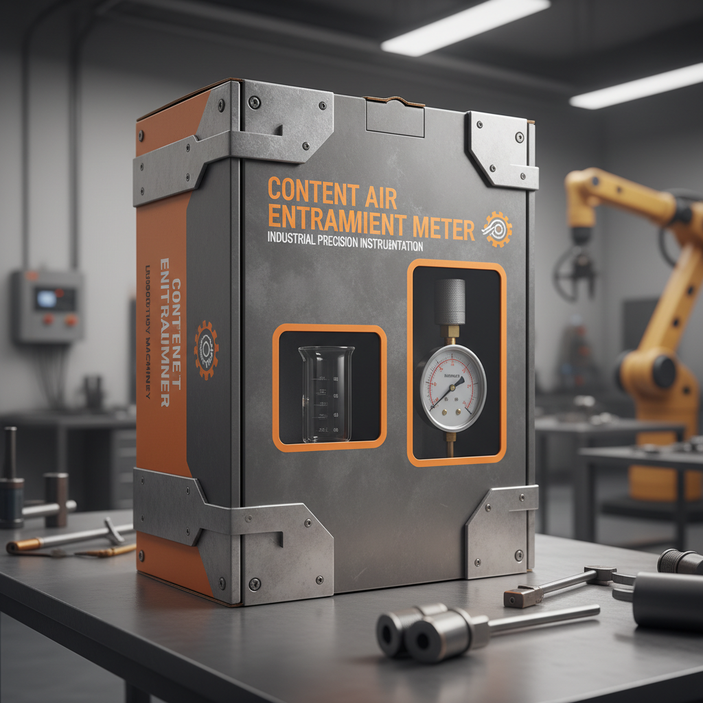 Content Air Entrainment Meter