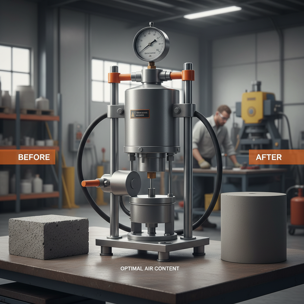 Air Meter for Concrete