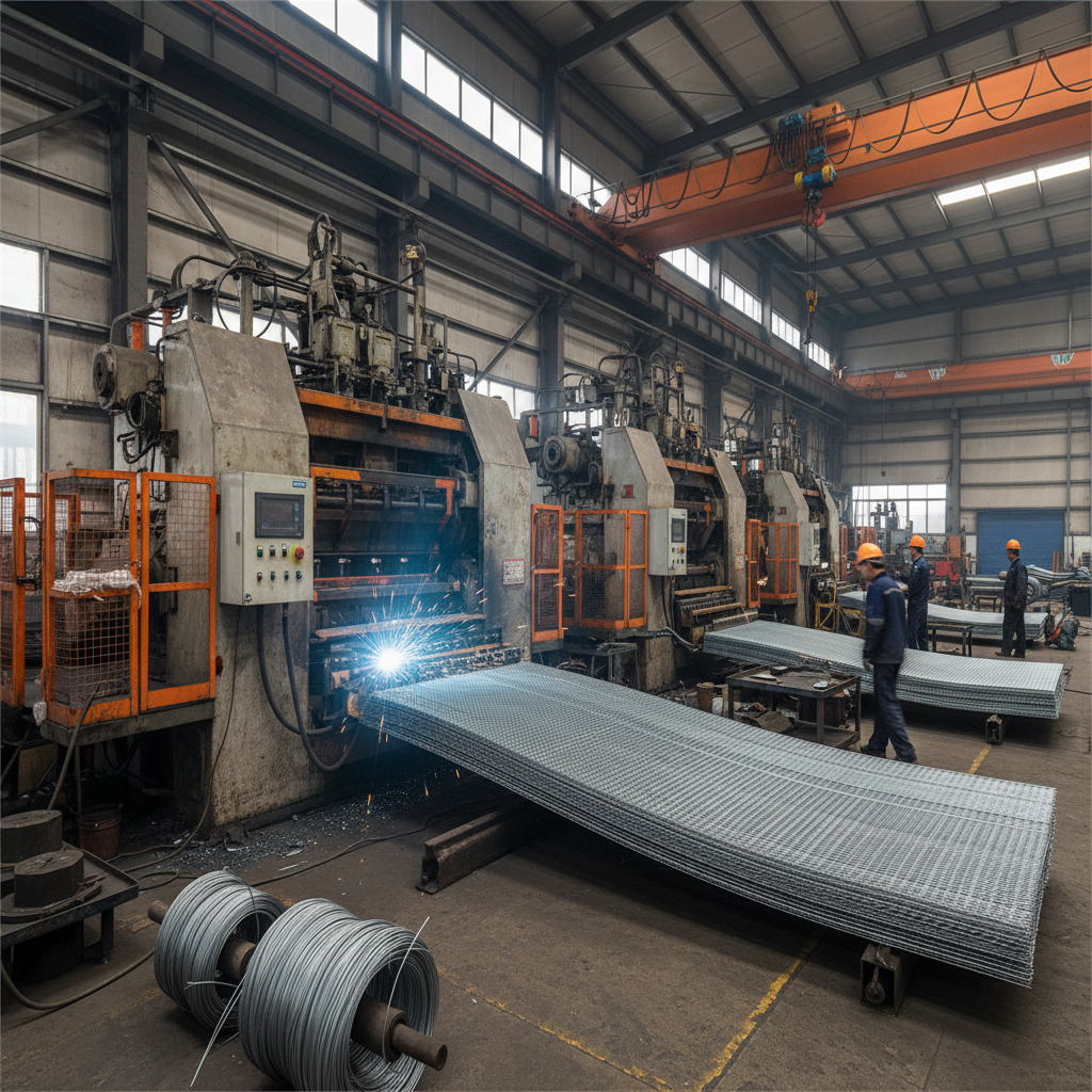 galvanized welded mesh factory