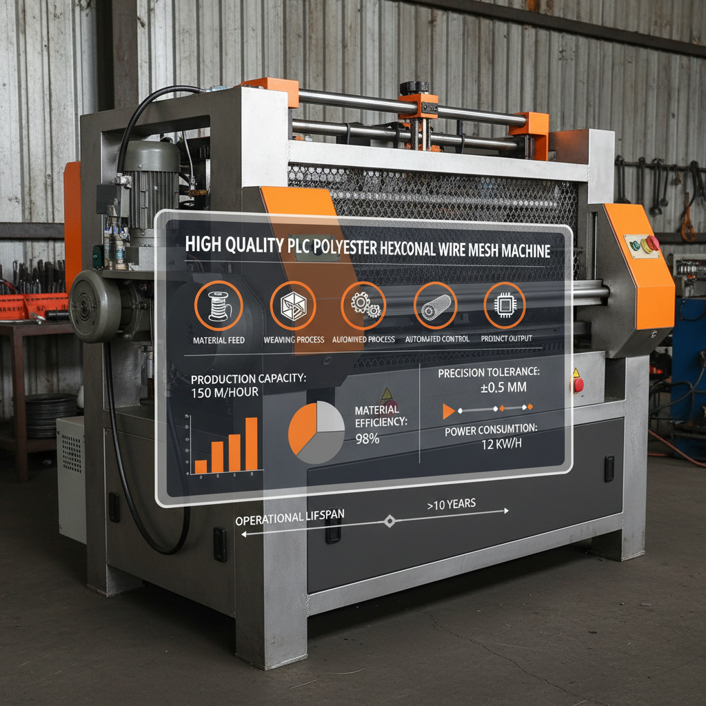 hexagonal wire mesh machine