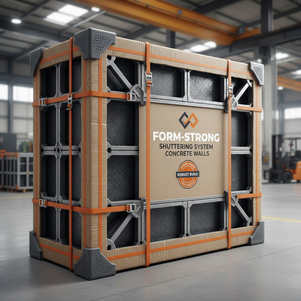 Efficient Modern Shuttering System Concrete Walls for Construction