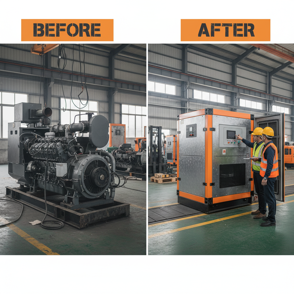 silent diesel generator Factory