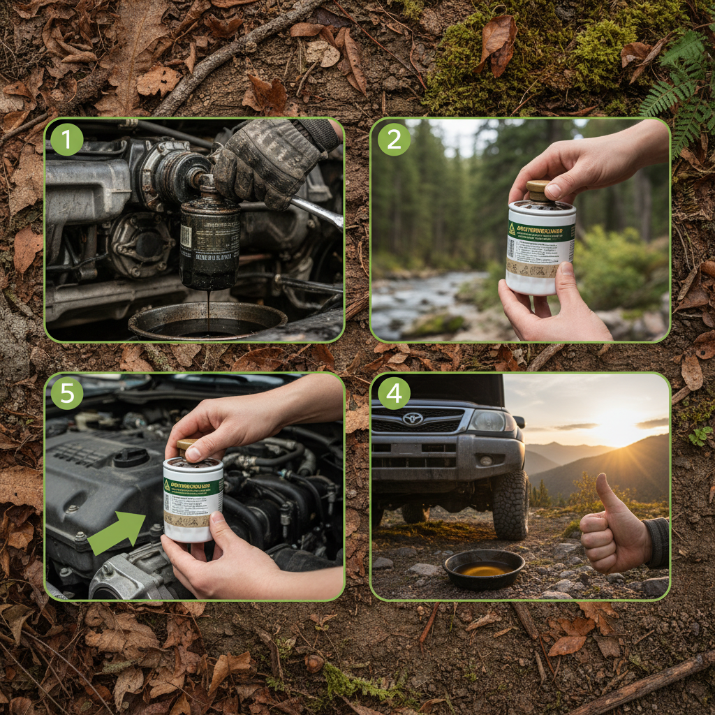 auto parts oil filter