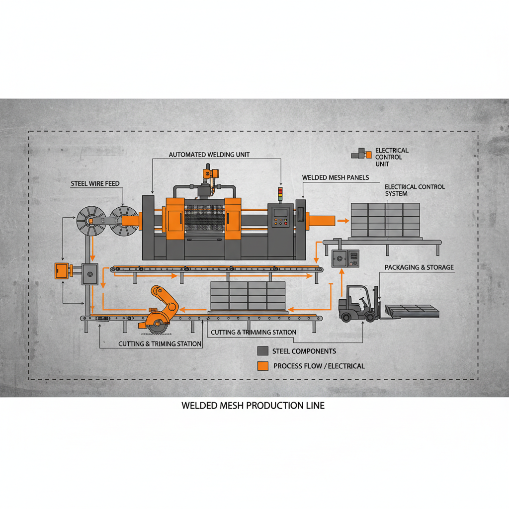 welded mesh panels factory