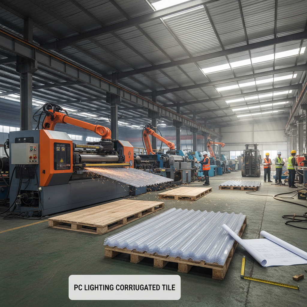 PC Lighting Corrugated Tile