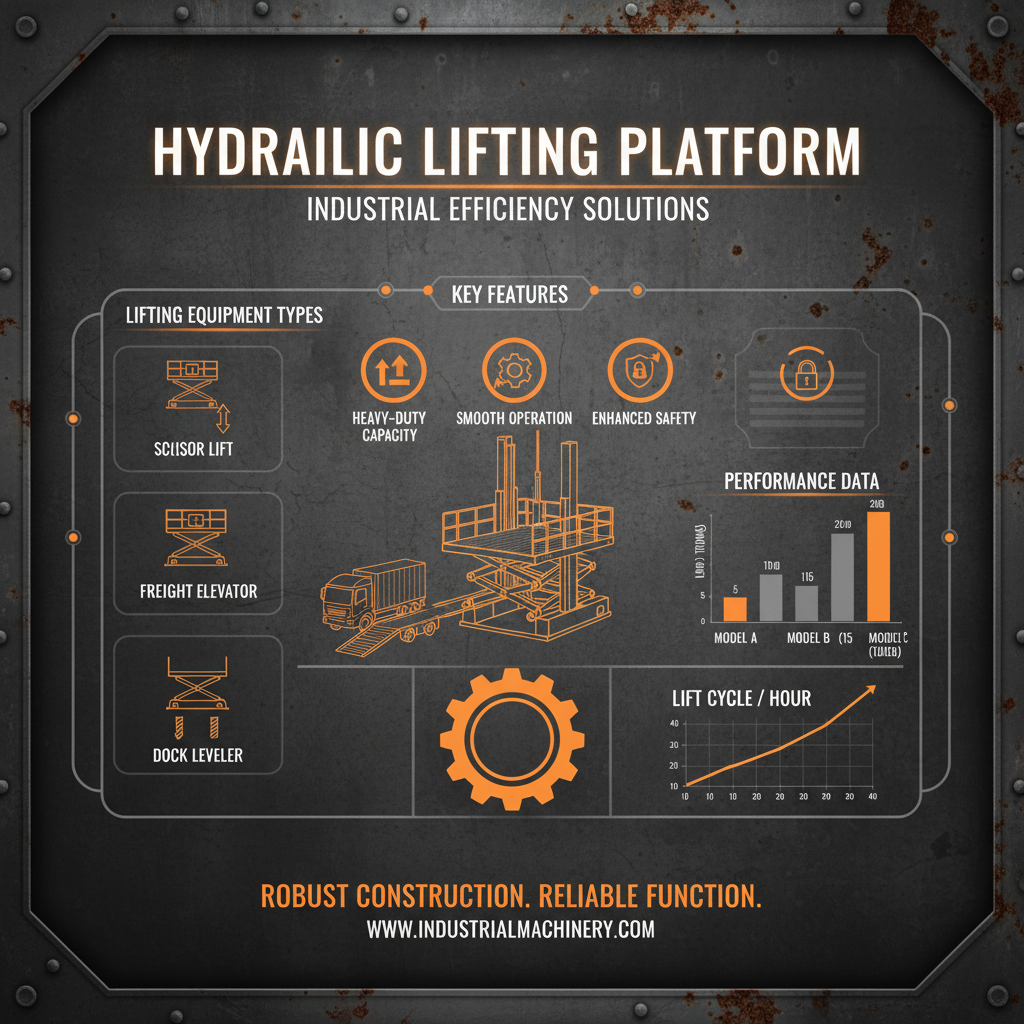 Hydraulic lifting platform