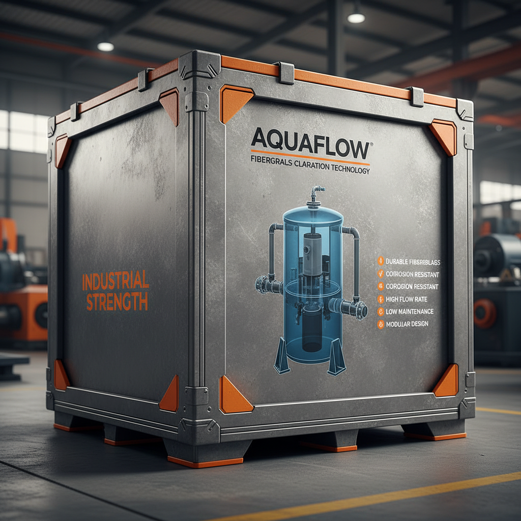 Industrial Fiberglass Clarifier for Efficient Wastewater Treatment