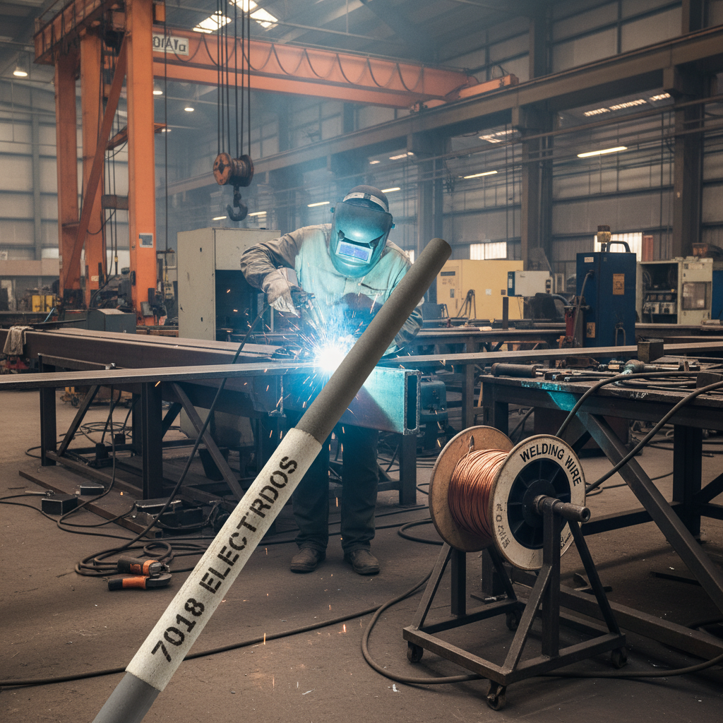 High Strength 7018 electrodos for Heavy Duty Structural Welding
