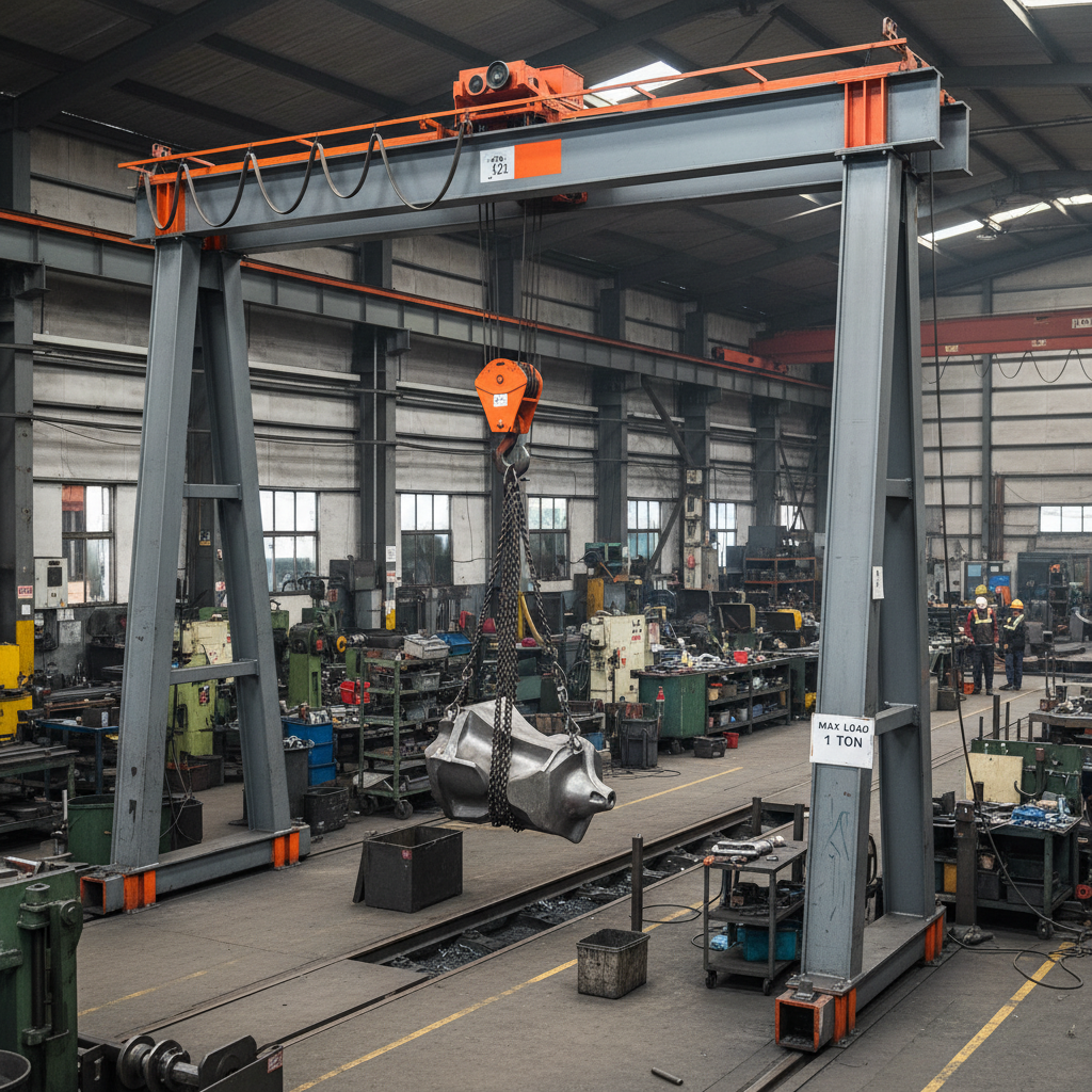 Efficient Material Handling with the One Ton Gantry Crane Guide