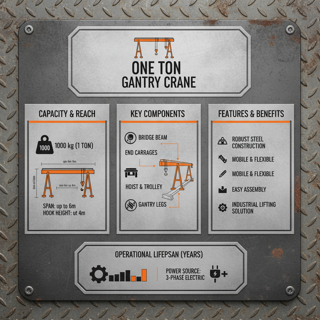 Efficient Material Handling with the One Ton Gantry Crane Guide