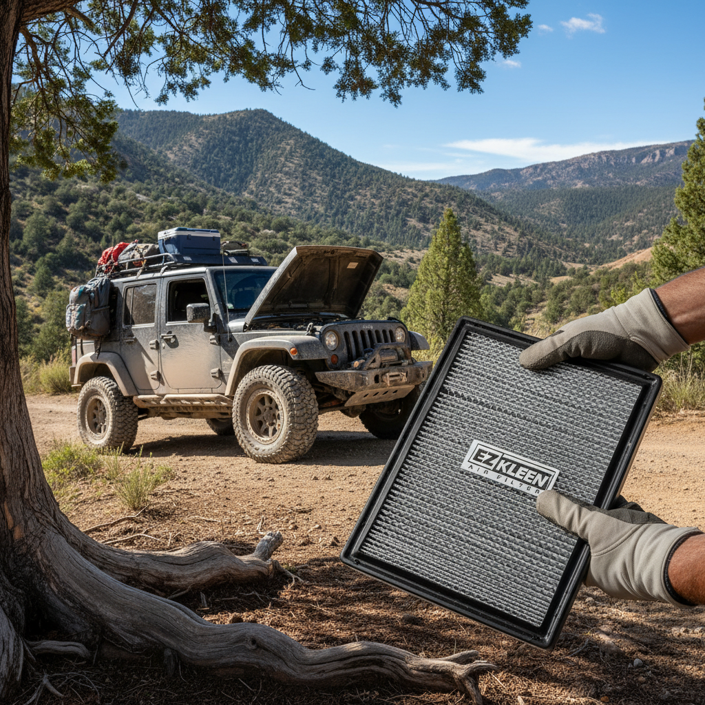 Advanced Engine Protection with ez kleen air filter Technology