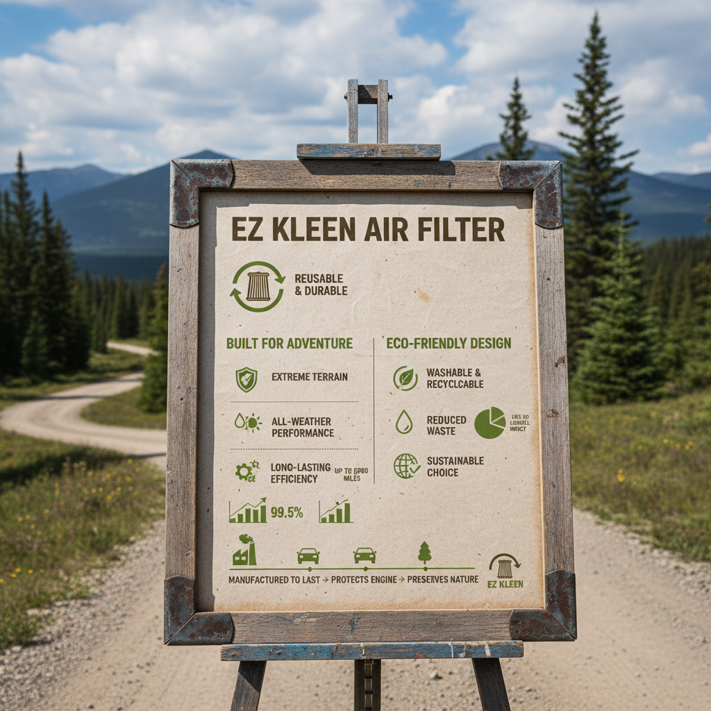 Advanced Engine Protection with ez kleen air filter Technology