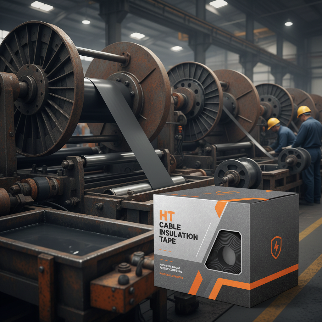 High Voltage Protection Using HT Cable Insulation Tape for Power Grids