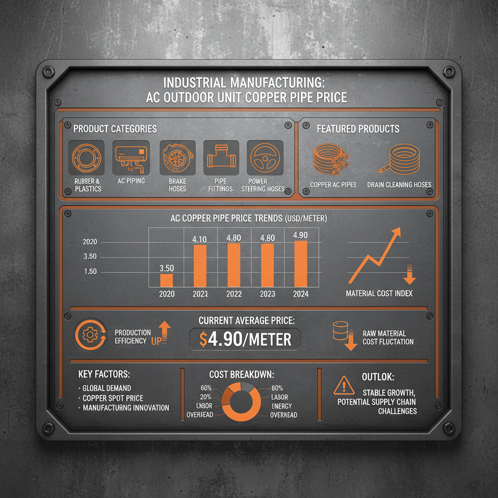 Understanding the ac outdoor unit copper pipe price and Factors