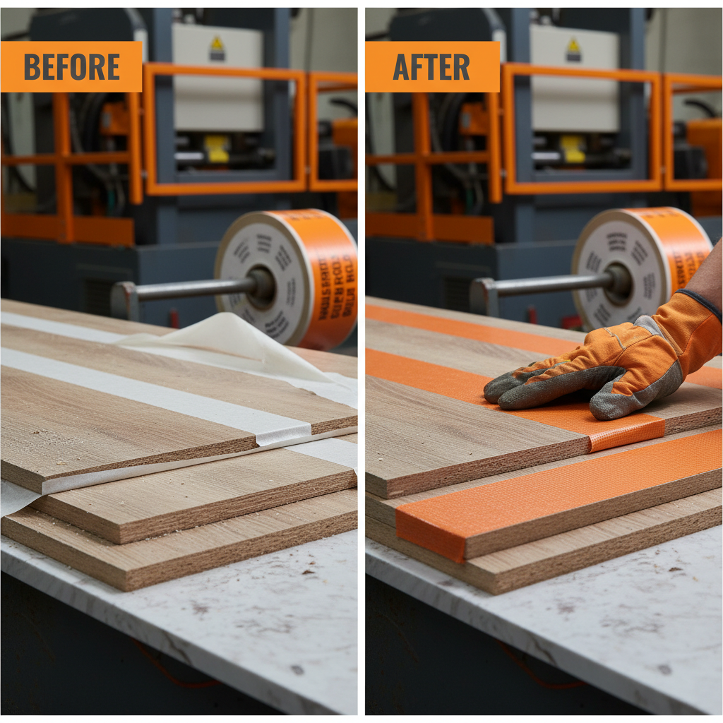 Industrial Strong Masking Tape for Professional Flooring Installation