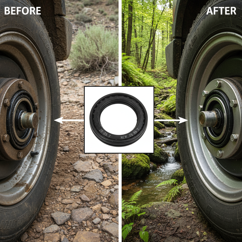 High Precision 25 35 7 oil seal for Industrial Machinery Reliability