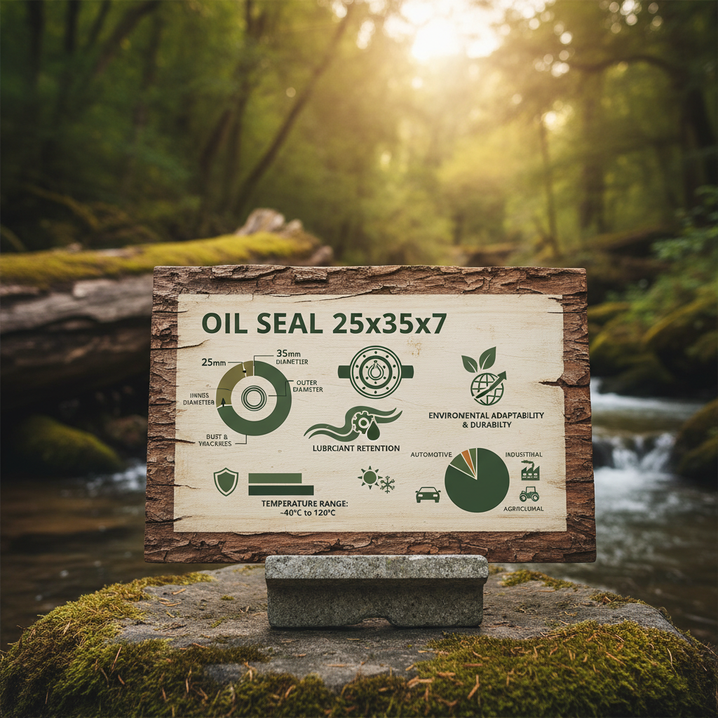 High Precision 25 35 7 oil seal for Industrial Machinery Reliability