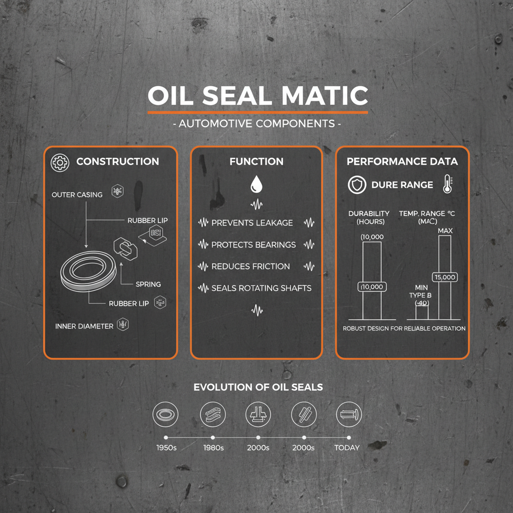 High Performance Oil Seal Matic for Automotive Transmission Systems