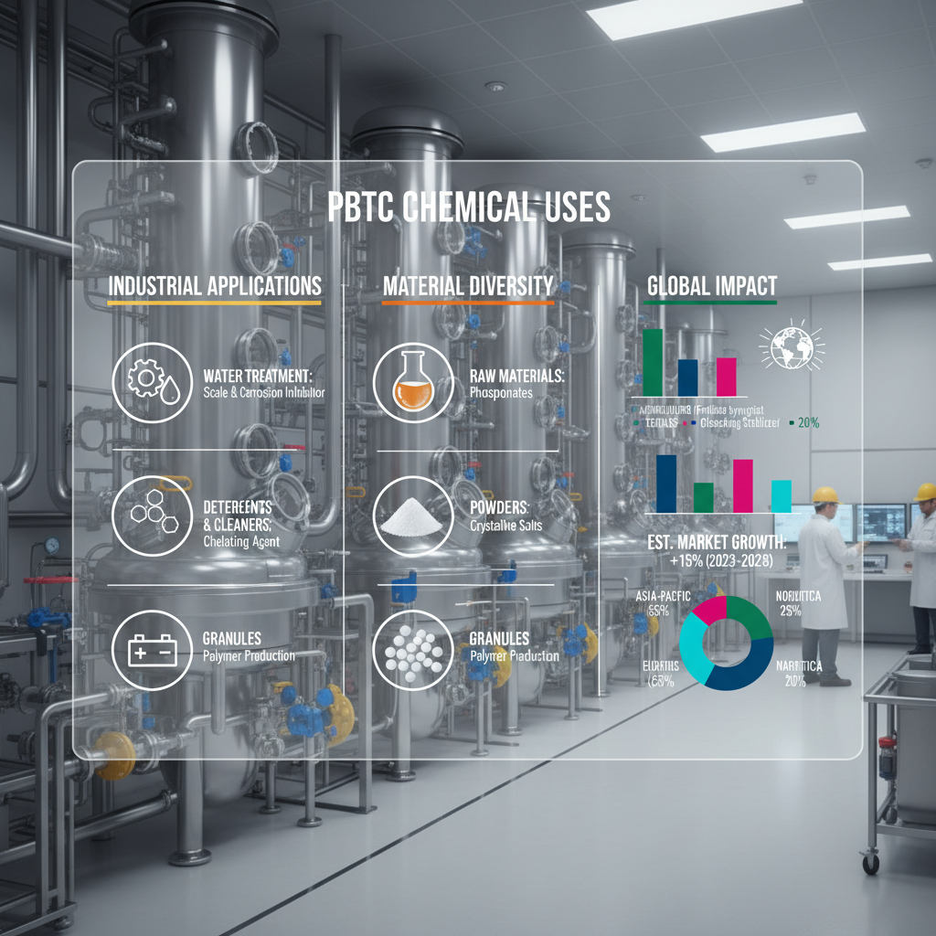 Industrial Applications and pbtc chemical uses for Water Treatment