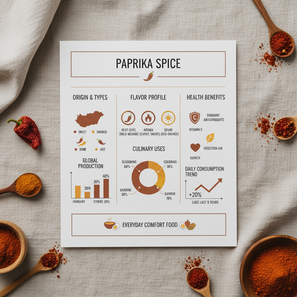 Industrial Applications and Quality Standards of Paprika Spice