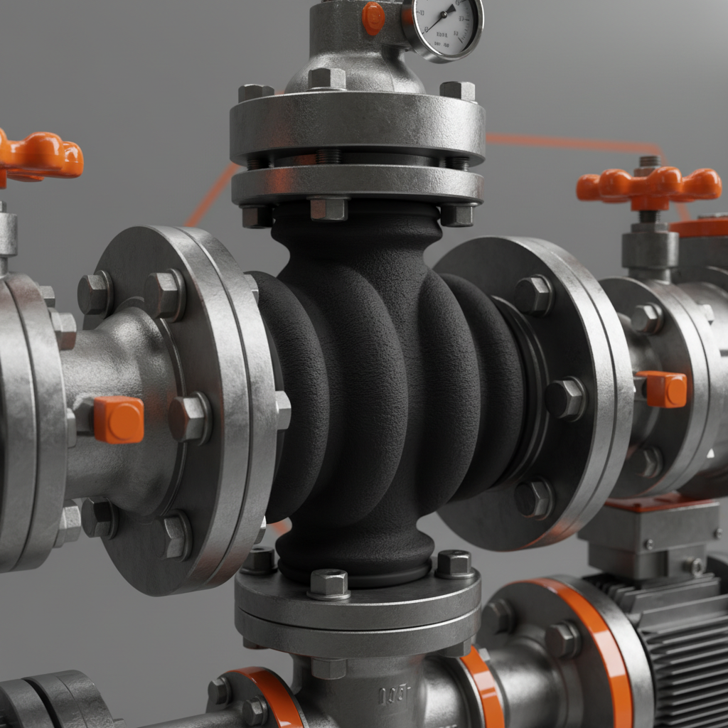 Industrial Espansion Rubber Joint for Piping Vibration Reduction