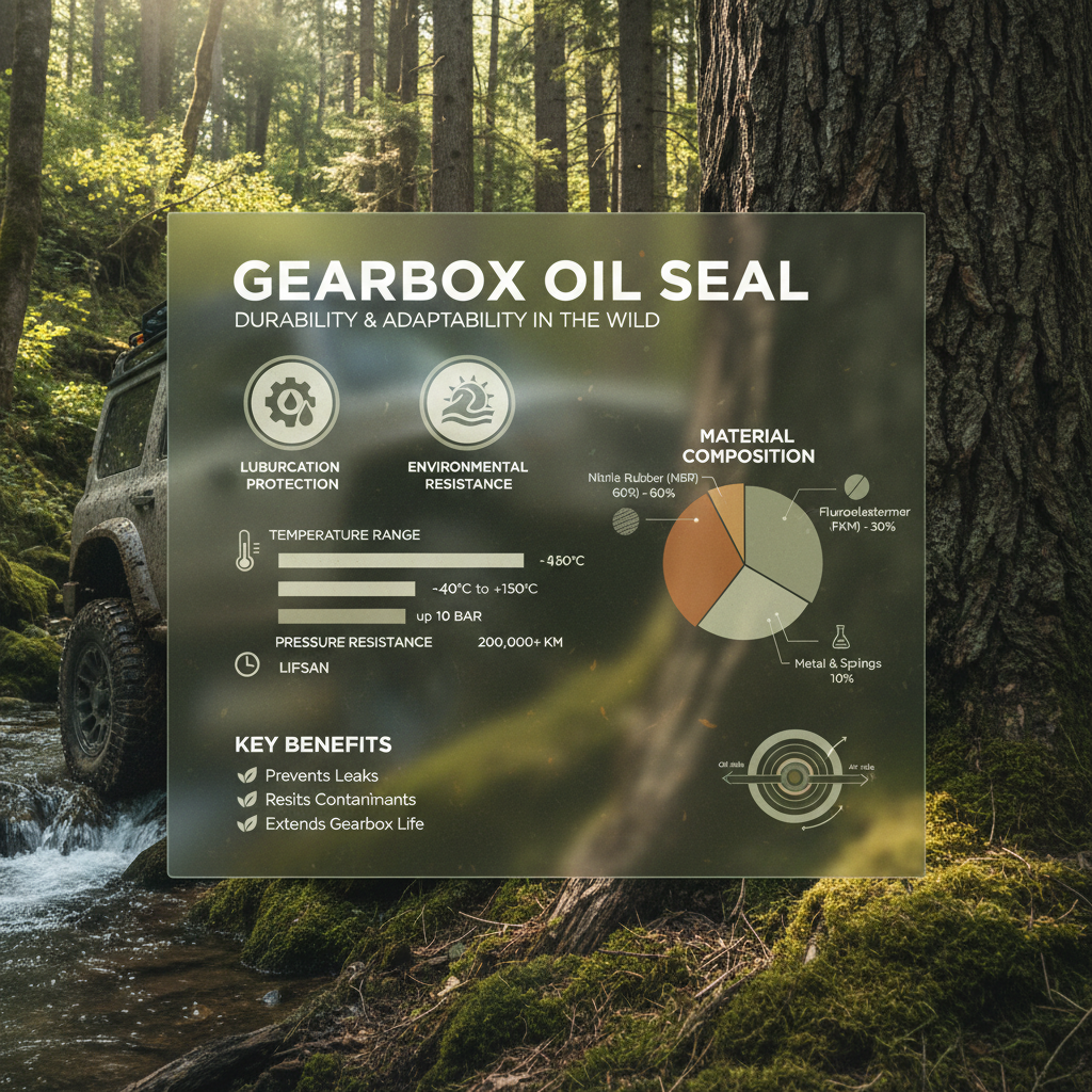 High Performance Gearbox Oil Seal for Industrial Machinery Reliability