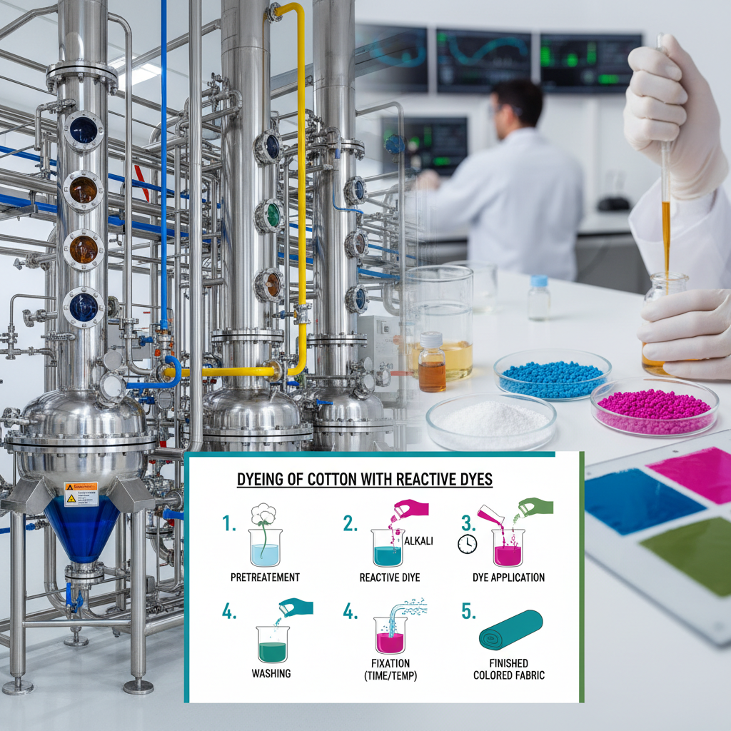 Guide to the dyeing of cotton with reactive dyes pdf and Process