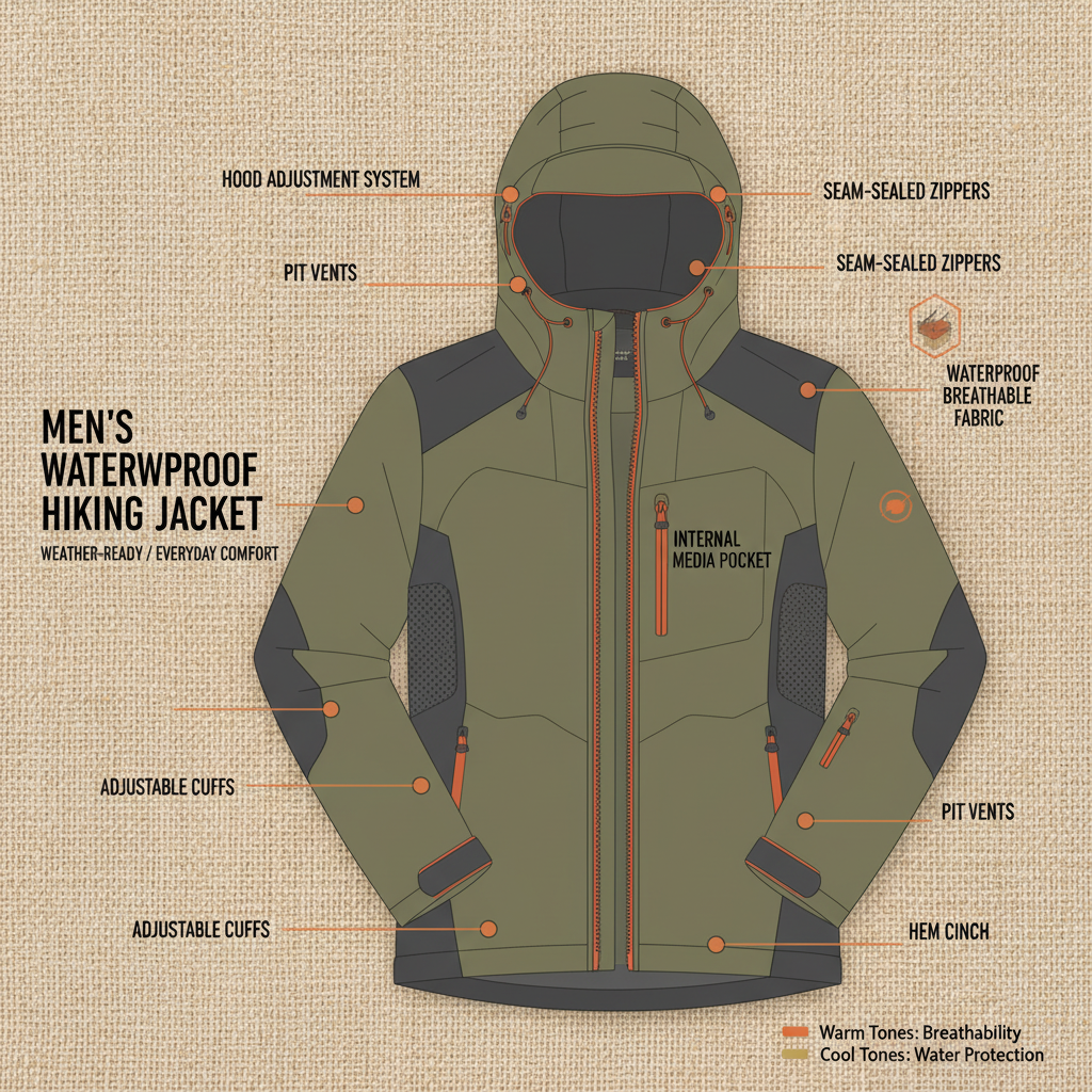 Professional Guide to Choosing a Mens Waterproof Hiking Jacket