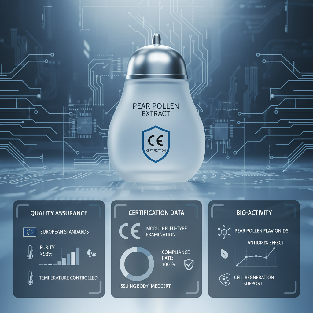 Benefits of CE Certification Pearpollen Extract for Fruit Yield
