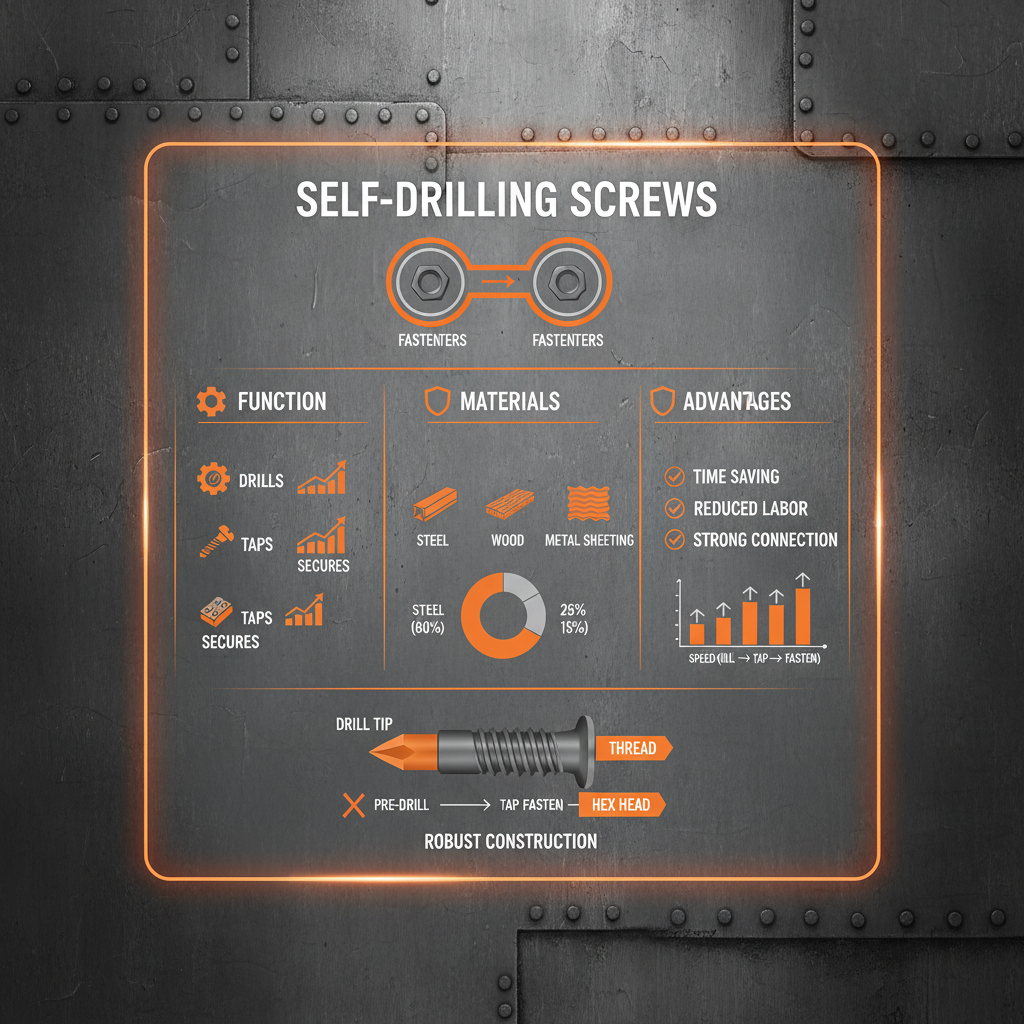 Industrial Applications and Benefits of High Performance self drive screws